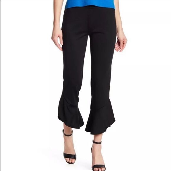 Abound Ruffle Hem Cropped Pants - Picture 1 of 5